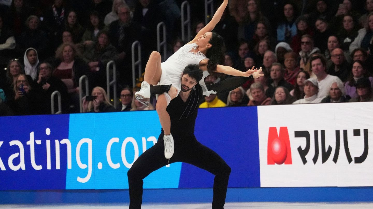 Jennifer Janse van Rensburg und Benjamin Steffan wurden bei der Nebelhorn Trophy Vierter. Foto: Charles Krupa/AP/dpa