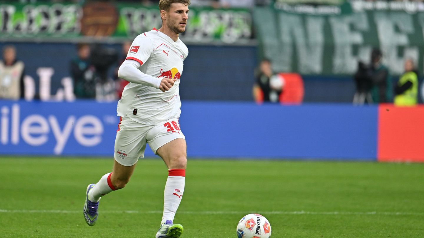 Bundesliga-Rückkehrer: Leipzigs Timo Werner. Foto: Swen Pförtner/dpa