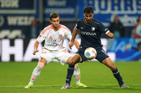 Bochums Gerrit Holtmann kämpft mit seiner Mannschaft auch in der 2. Liga gegen den Abstieg. Foto: Christoph Reichwein/dpa
