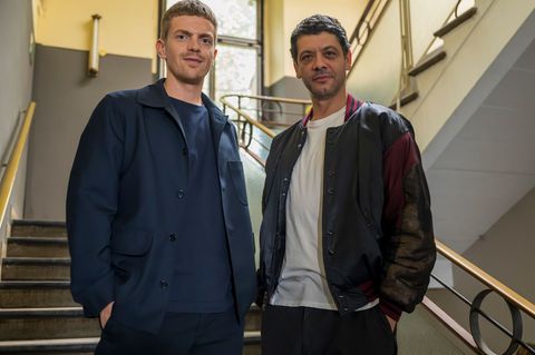 Das neue Münchner Ermittler-Duo im Münchner "Tatort": Gerade haben Ferdinand Hofer (l) und Carlo Ljubek ihren ersten gemeinsamen