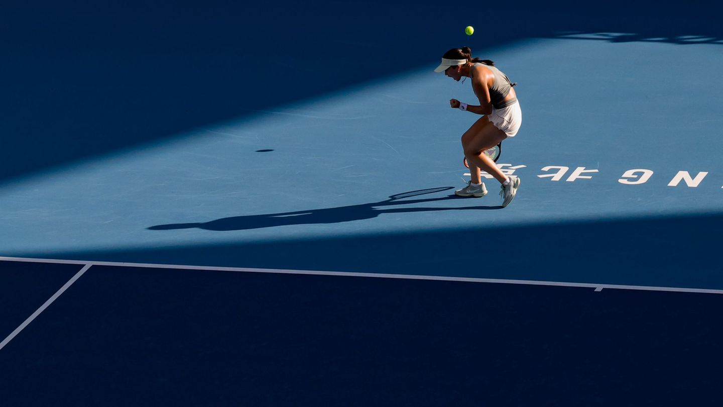 Eva Lys steht beim Turnier in Peking im Achtelfinale. Foto: Bai Xuefei/XinHua/dpa