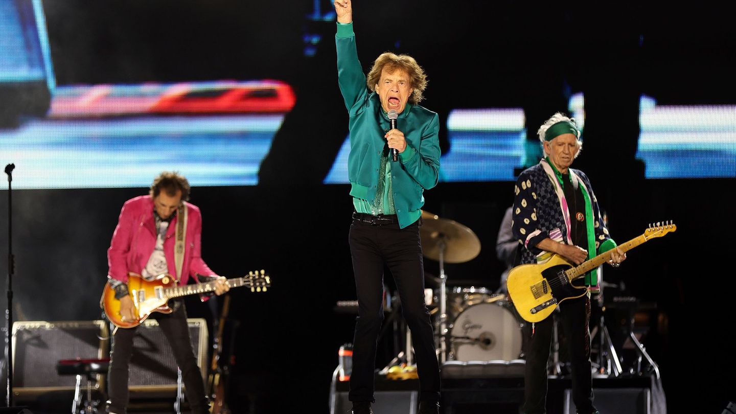 Mick Jagger und Co. ließen es nicht nur auf der Bühne krachen, sondern auch auf der Straße. (Archivbild) Foto: Scott Strazzante/