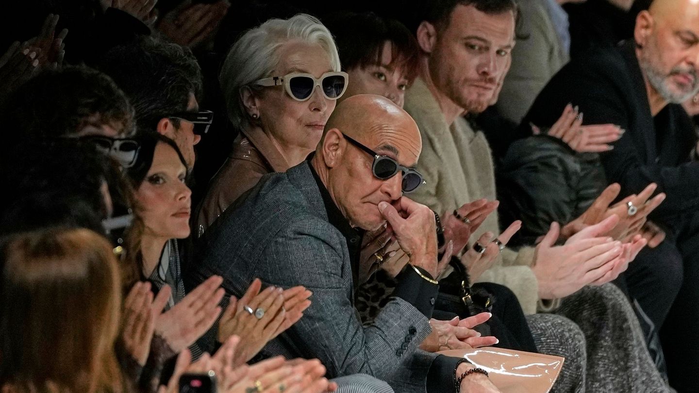 Fashion: Teufel wears Dolce & Gabbana: Meryl Streep near fashion show