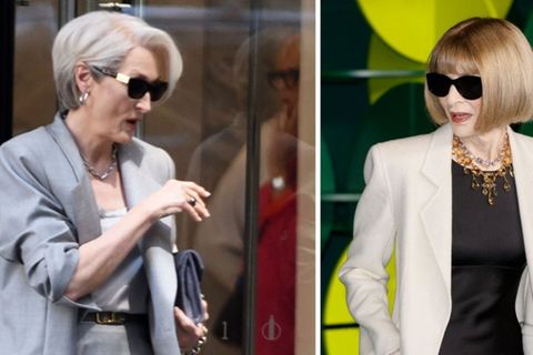 Meryl Streeps Kultfigur Miranda Priestly ist inspiriert von Anna Wintour.