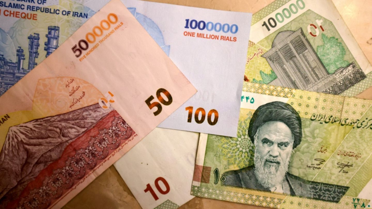 Iranische Rial-Scheine