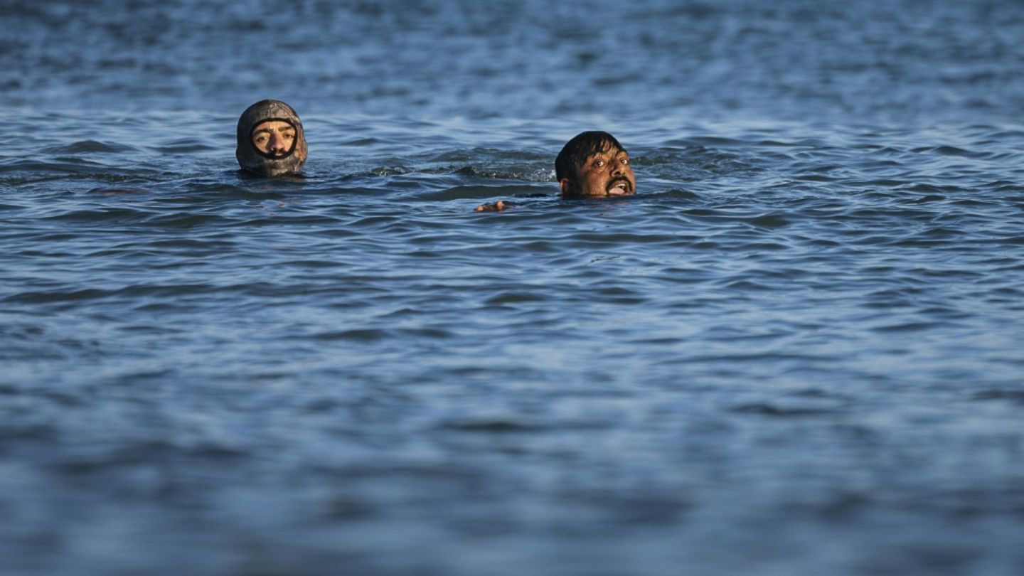 Wasser bis zum Hals