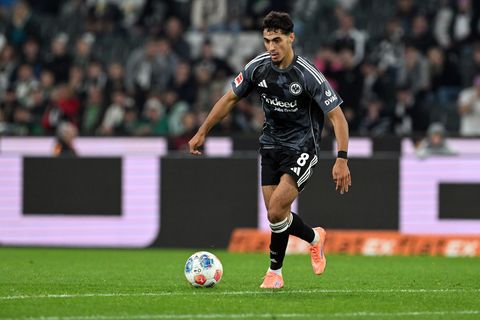Auch Chaibi zählte im Borussia-Park zu den Torschützen. Foto: Federico Gambarini/dpa
