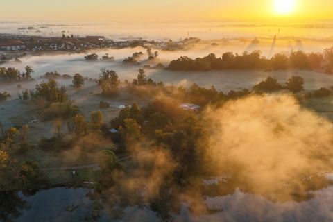 Nebel ist typisch für den Herbst. (Symbolbild) Foto: Peter Gercke/zb Regio/dpa