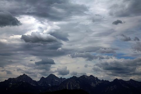 Am Rubihorn in den Allgäuer Alpen hat es einen Felssturz gegeben. (Symbolbild) Foto: Karl-Josef Hildenbrand/dpa