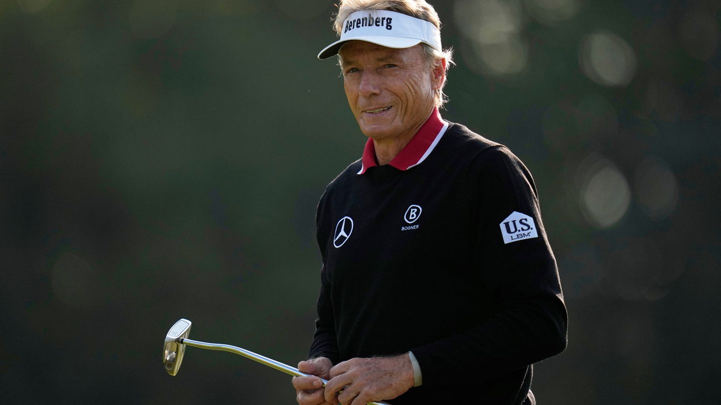 Bernhard Langer hat das Turnier der Legends Tour in Vorbeck gewonnen. (Archivbild) Foto: Ashley Landis/AP/dpa