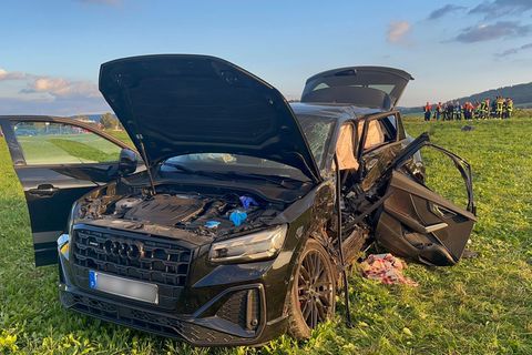 Die Ursache für den schweren Unfall war noch unklar. Foto: Felix Besold/NEWS5/dpa