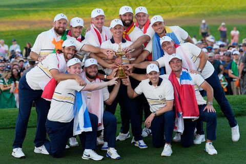 Europa gelang die Titelverteidigung im Ryder Cup. Foto: Seth Wenig/AP/dpa