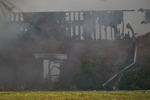 Bei Schüssen und dem Feuer sind Menschen gestorben. Foto: Lukas Katilius | MLive.com/The Flint Journal/AP/dpa