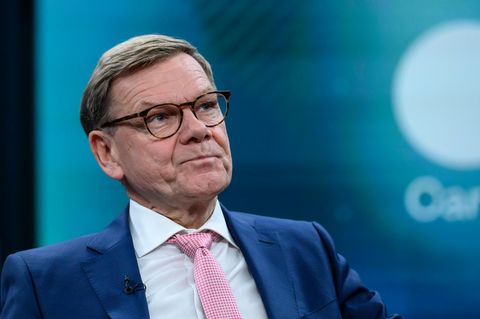 Bundesaußenminister Johann Wadephul (CDU) bei "Caren Miosga"