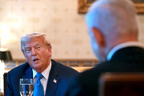 Trump empfängt Netanjahu am Montag im Weißen Haus