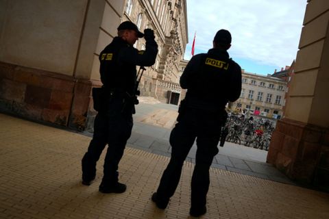 Polizisten in Dänemark