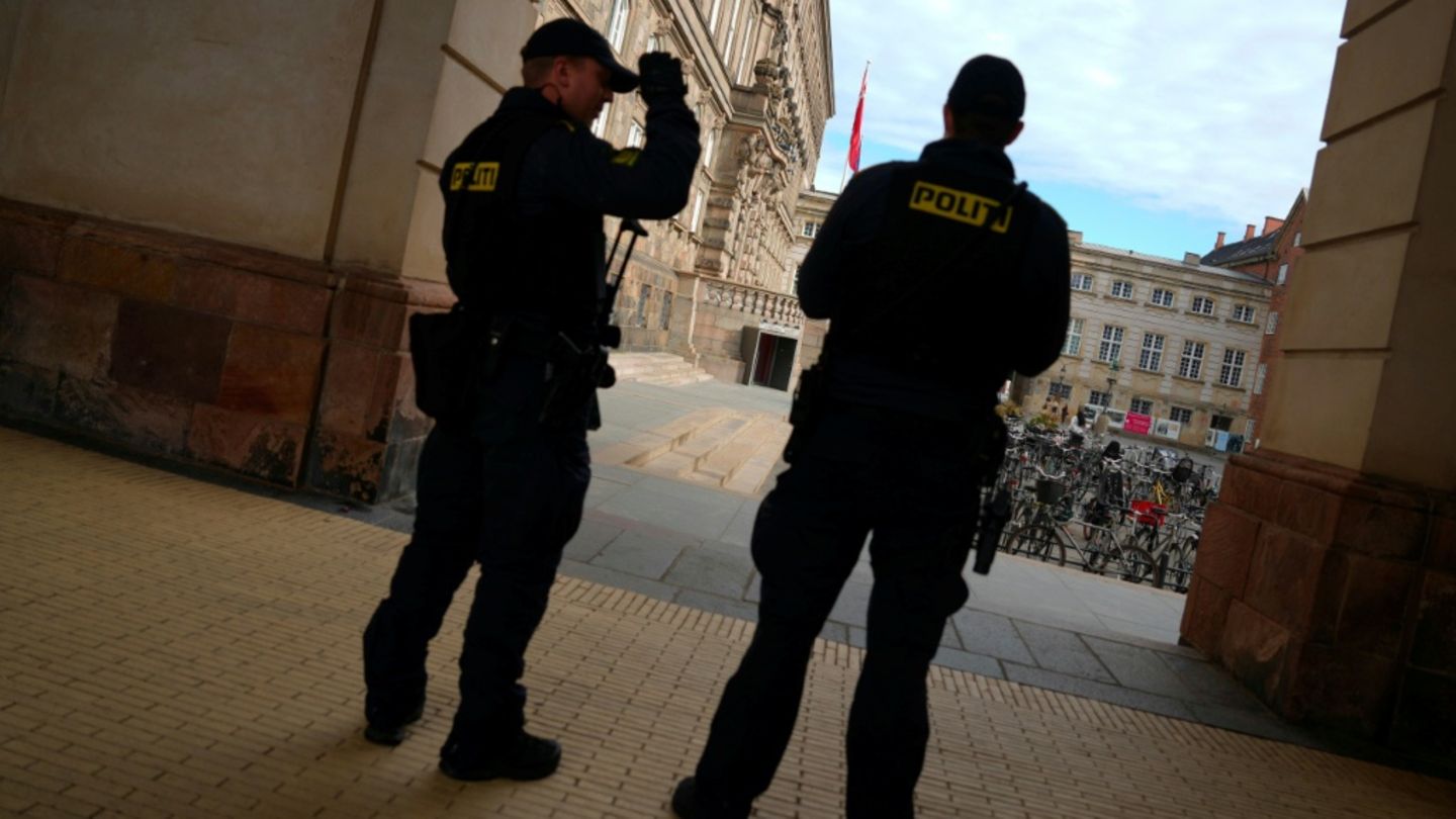 Polizisten in Dänemark