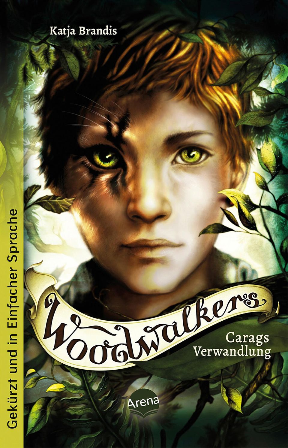 Katja Brandis: "Woodwalkers. Carags Verwandlung"  Katja Brandis: "Woodwalkers. Carags Verwandlung", Buchcover