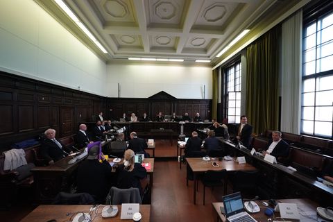 Der Prozess wegen der mutmaßlichen Entführung der Kinder von Christina Block läuft seit 13 Tagen. Foto: Marcus Brandt/dpa pool/d