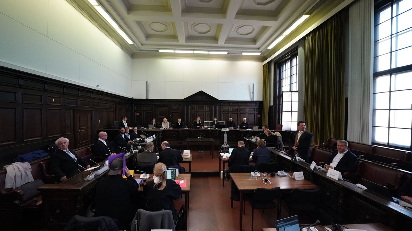 Der Prozess wegen der mutmaßlichen Entführung der Kinder von Christina Block läuft seit 13 Tagen. Foto: Marcus Brandt/dpa pool/d