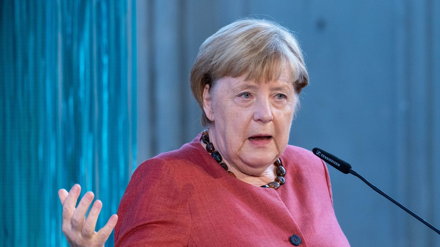 Altkanzlerin Merkel hatte ihren Wahlkreis in Mecklenburg-Vorpommern. Foto: Stefan Sauer/dpa