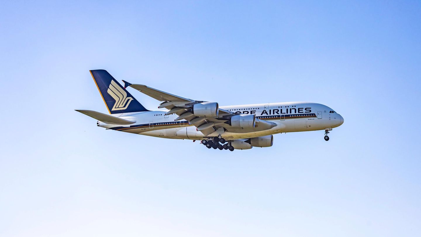 Singapur Singapore Airlines A380 Airbus