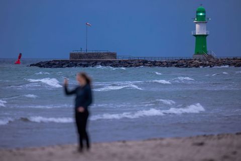 Experten gehen der Ursache des Fischsterbens auf den Grund. Betroffen ist die Küste von Markgrafenheide, Hohe Düne, Warnemünde b