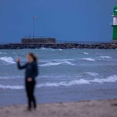 Experten gehen der Ursache des Fischsterbens auf den Grund. Betroffen ist die Küste von Markgrafenheide, Hohe Düne, Warnemünde b