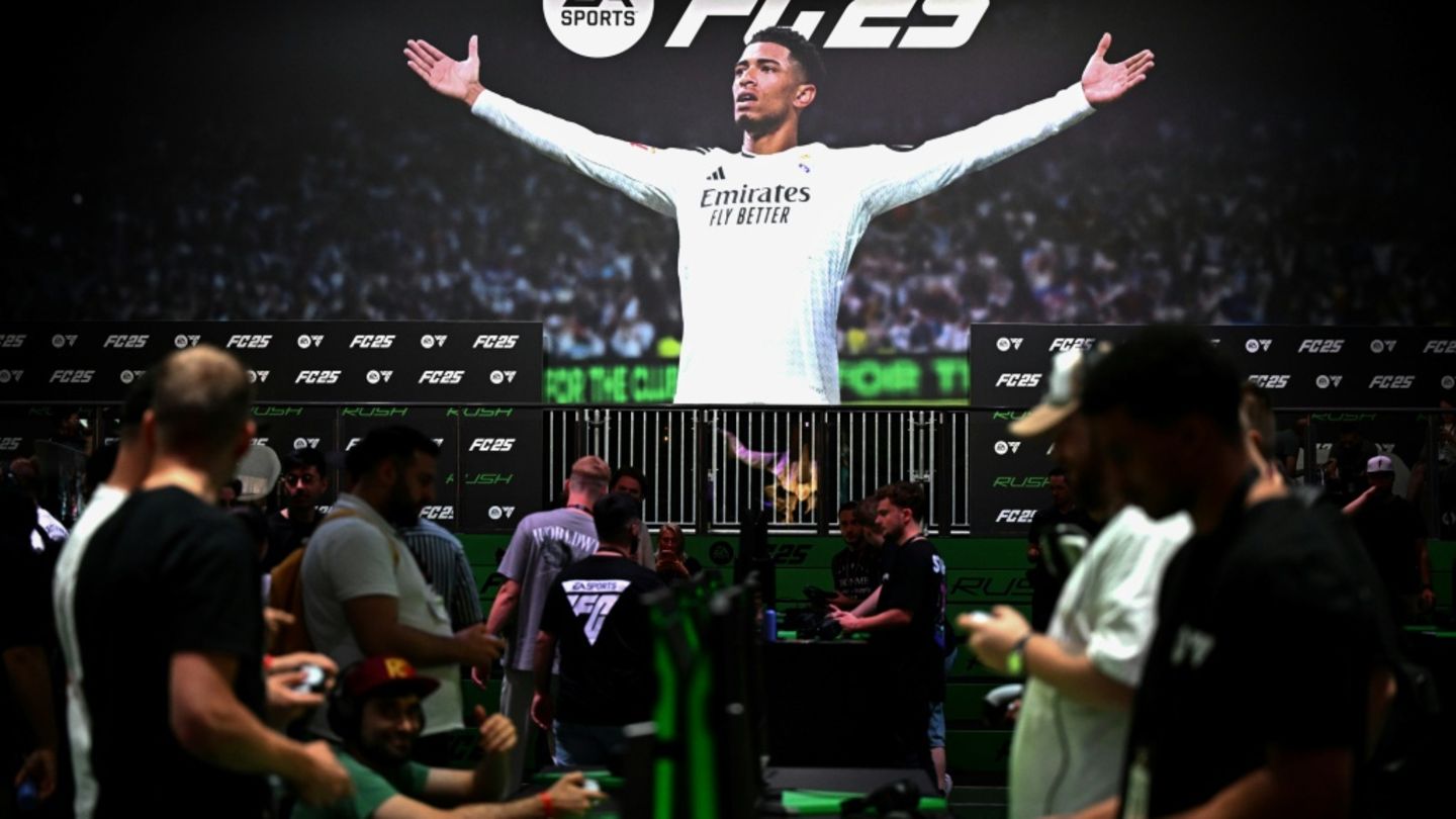 EA-Stand bei der Messe Gamescom in Köln im August 2024