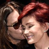 Ozzy Osbourne und Sharon Osbourne beim Kuss