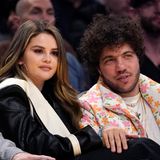 Selena Gomez und Benny Blanco bei einem Sport-Event