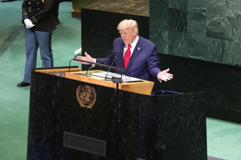 Donald Trump hat sich in seiner Rede vor den Vereinten Nationen selbst für den Nobelpreis vorgeschlagen