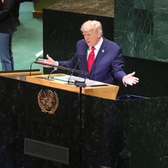 Donald Trump hat sich in seiner Rede vor den Vereinten Nationen selbst für den Nobelpreis vorgeschlagen