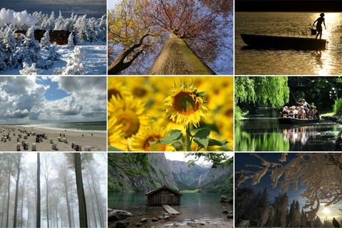 Naturlandschaften in Deutschland