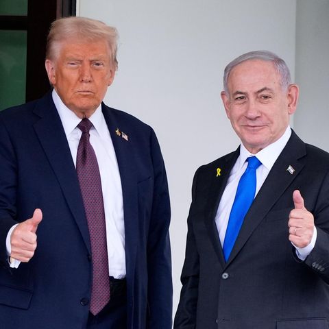 Trump und Netanjahu im Weißen Haus