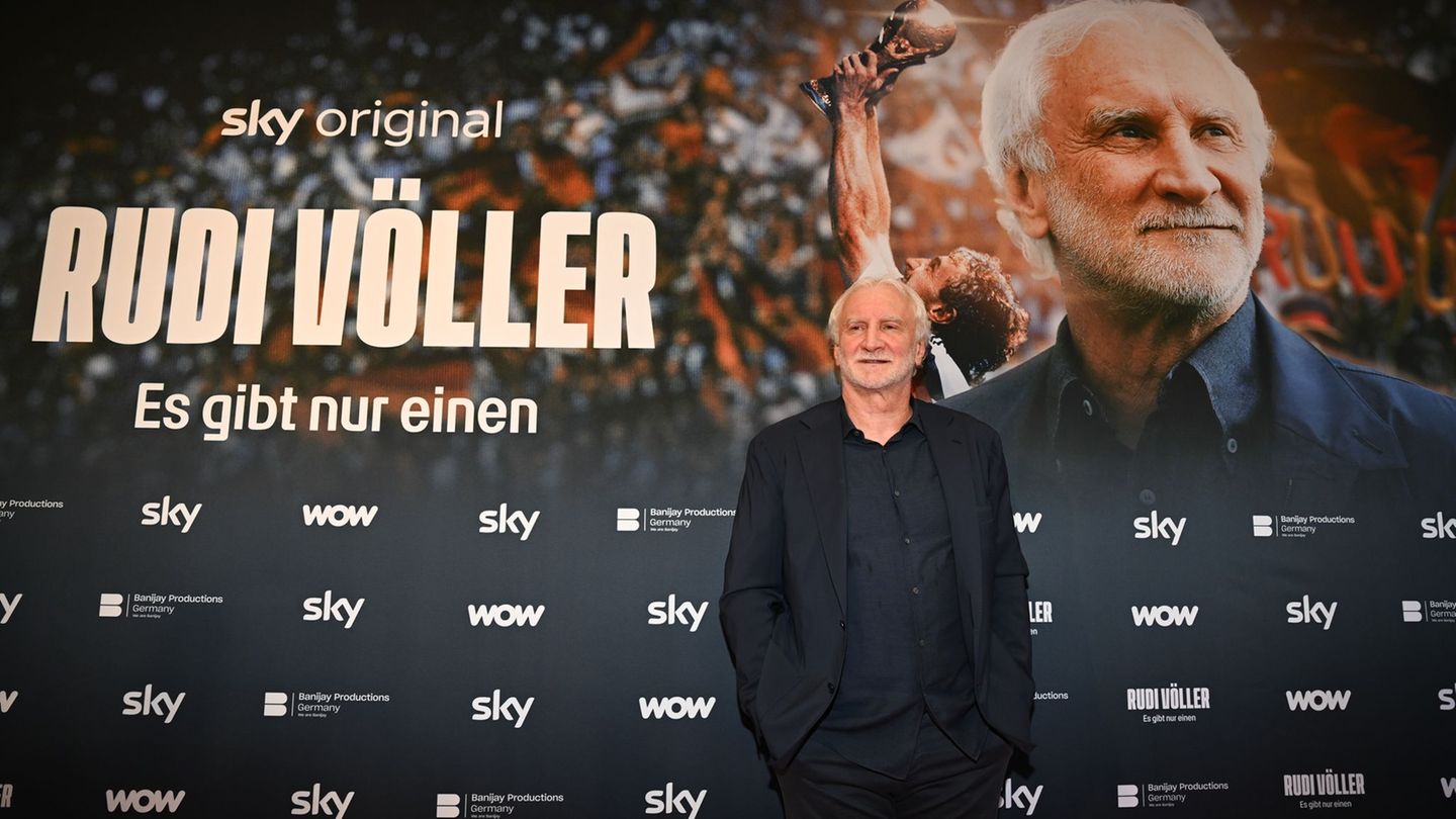 Hätte Uzun gern für den DFB gehabt: Rudi Völler. Foto: Arne Dedert/dpa