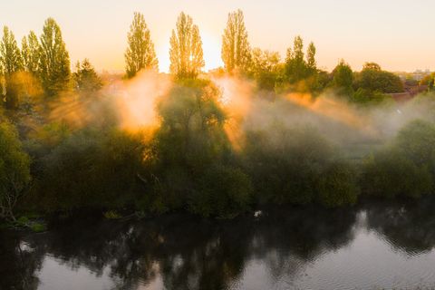 Nachdem sich am Morgen die Nebelfelder auflösen, zeigt sich auch die Sonne vermehrt in Hessen. (Symbolbild) Foto: Julian Straten