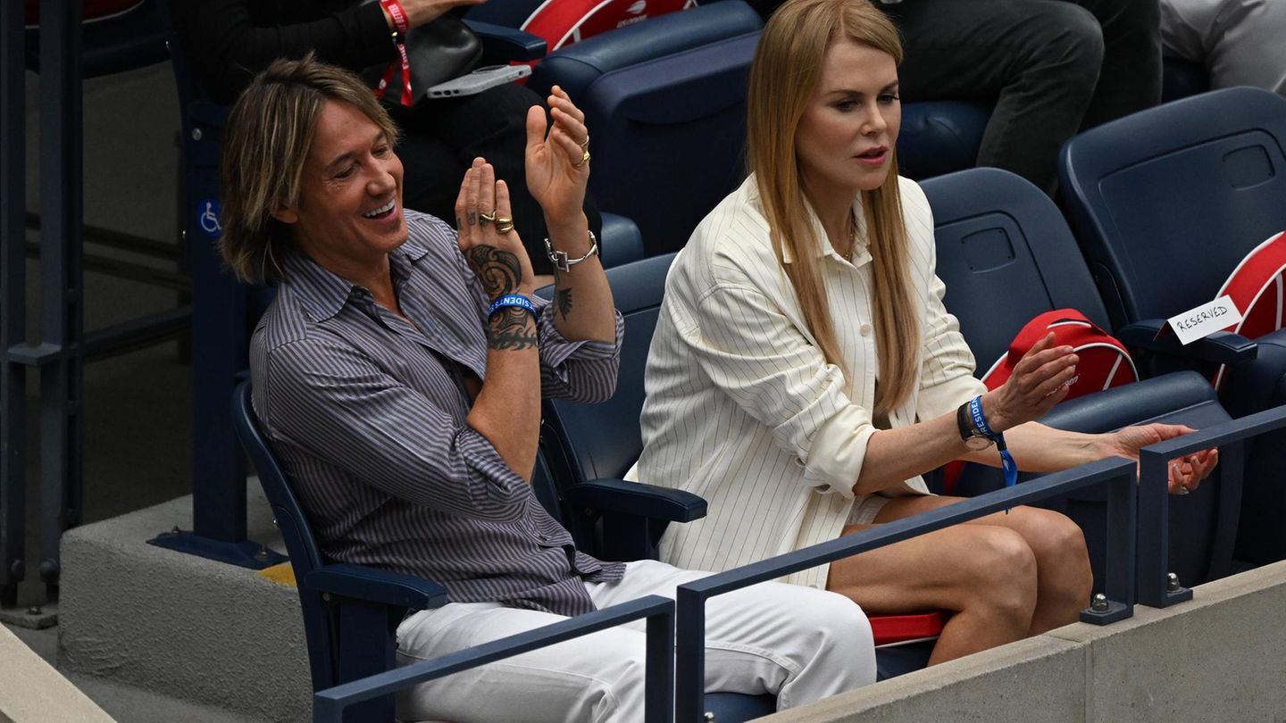 Kidman und Urban sind große Tennisfans. Egal ob Wimbledon, Australien Open oder wie hier bei den US Open – die beiden besuchen die großen Courts auf dem Globus