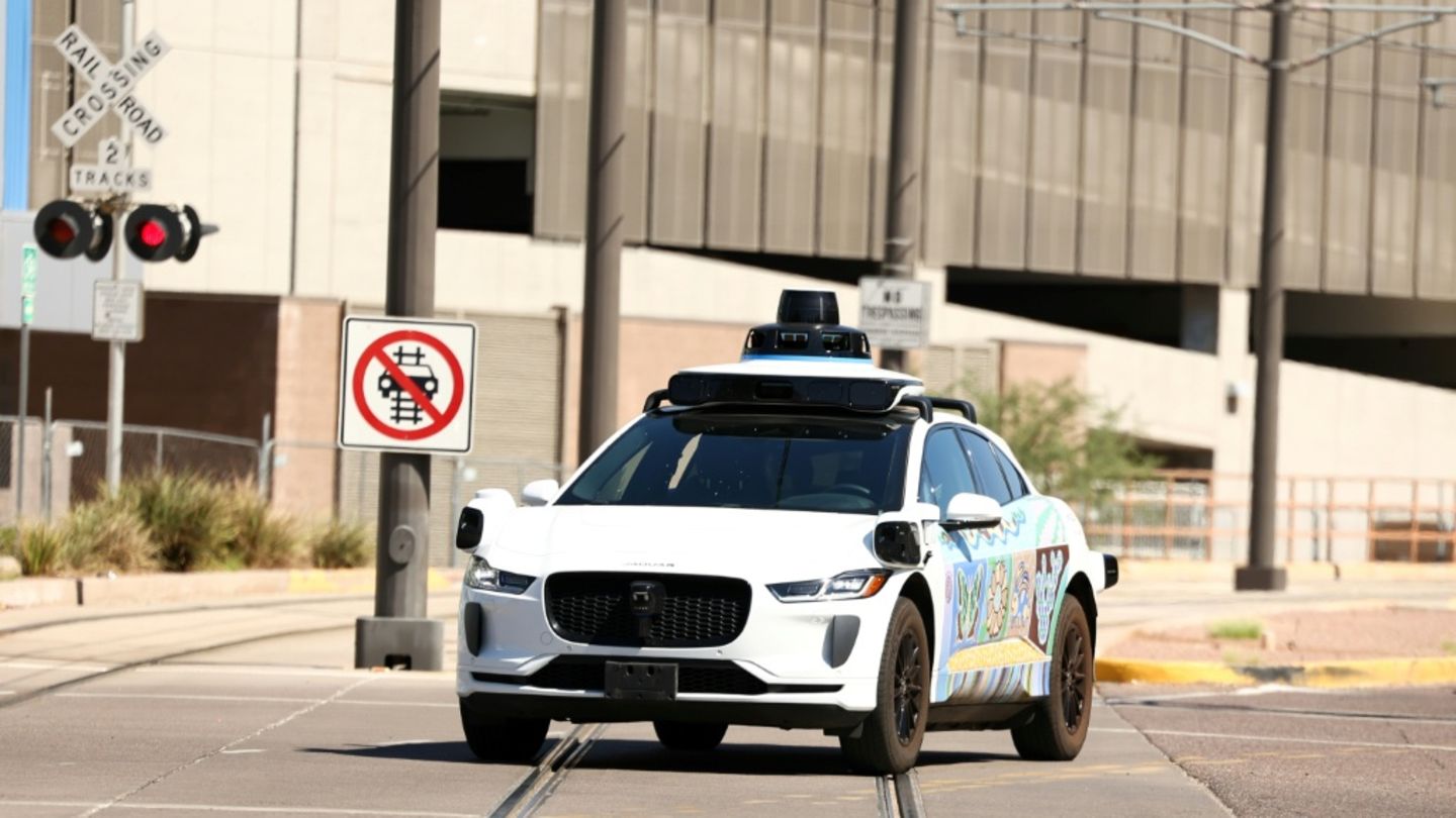 Waymo-Fahrzeug in Arizona