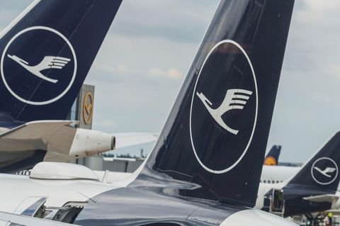 Lufthansa-Flugzeuge