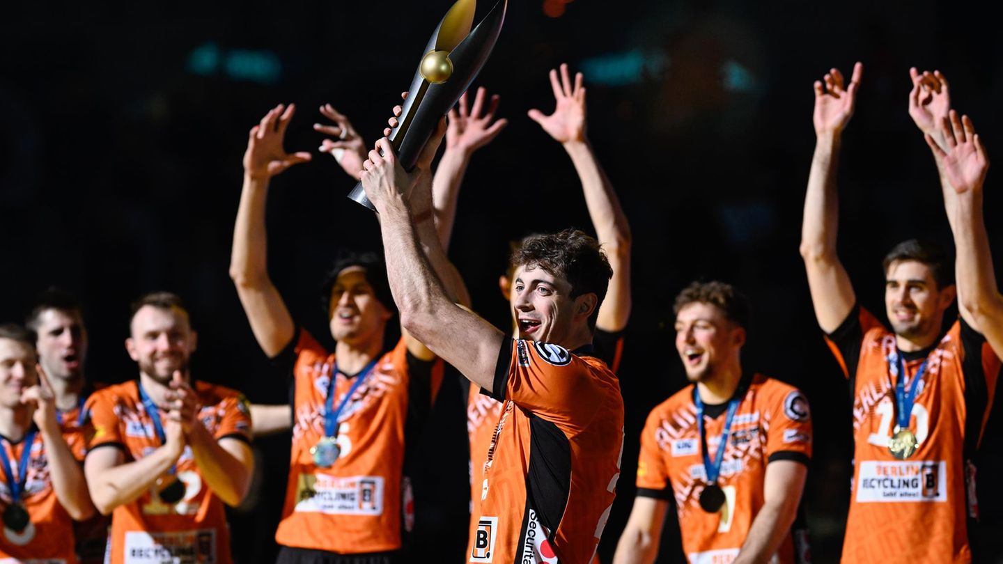 Die BR Volleys sind der Titelverteidiger bei den Männern. Foto: Uwe Anspach/dpa