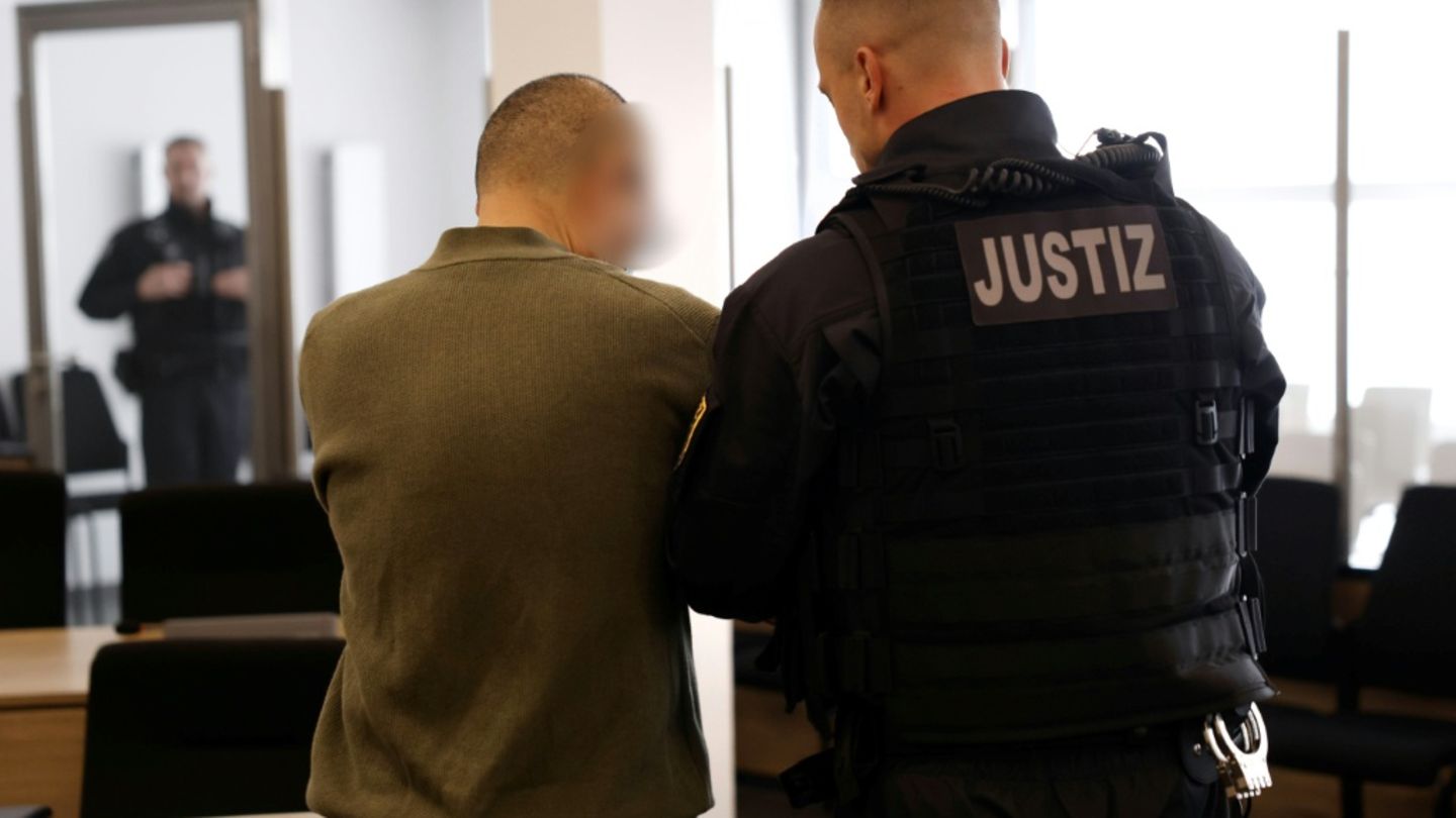 Angeklagter Jian G. am Dienstag im Gericht
