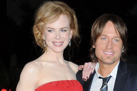 Traumpaar Nicole Kidman und Keith Urban bei einer Musikpreisverleihung 2008.