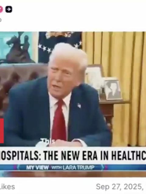 KI-Video mit Donald Trump