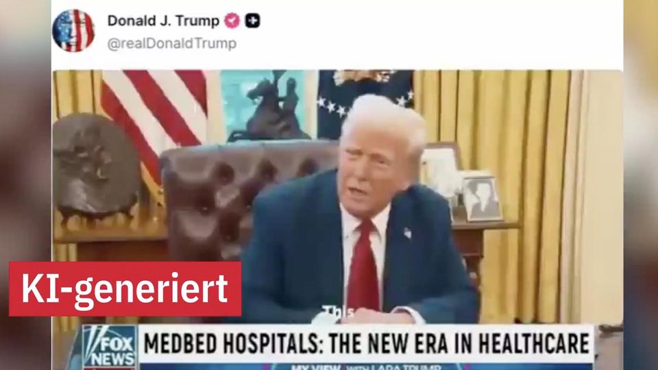 KI-Video mit Donald Trump