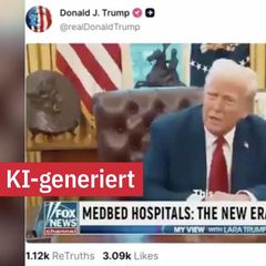 KI-Video mit Donald Trump