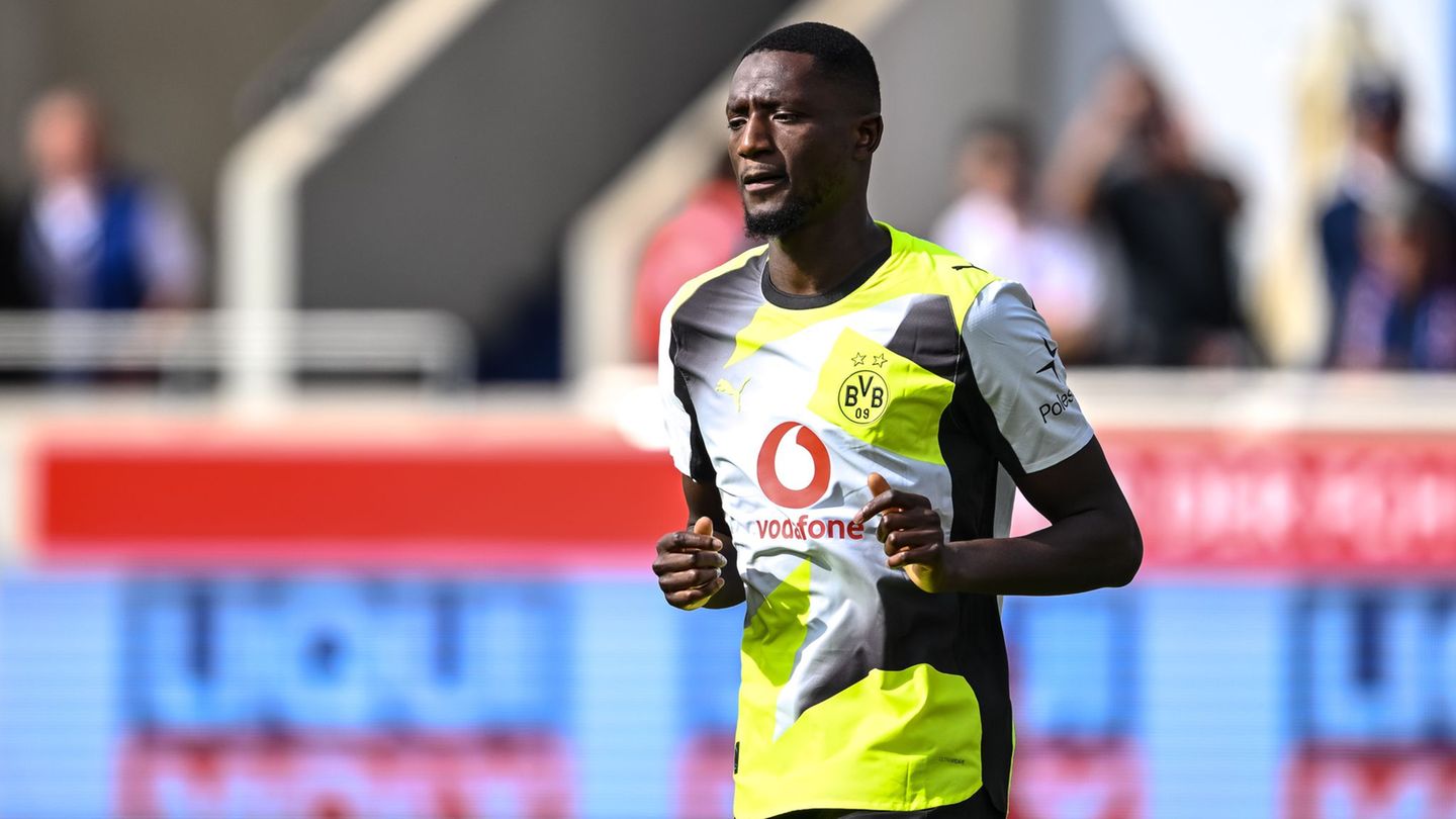 Sehou Guirassy steht dem BVB gegen Bilbao wieder zur Verfügung. Foto: Harry Langer/dpa