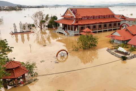 Überschwemmungen in Vietnam