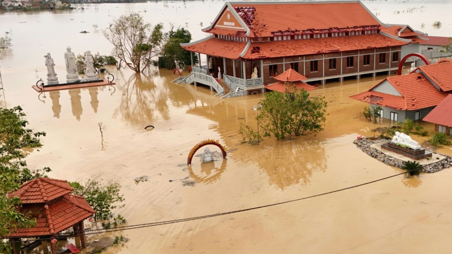 Überschwemmungen in Vietnam