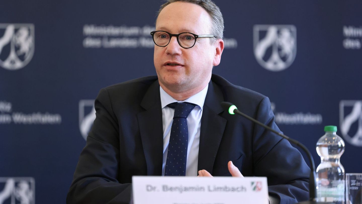 "Die ergriffenen Maßnahmen wirken", bilanzierte Justizminister Limbach (Grüne). Foto: David Young/dpa